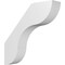 Ekena Millwork 3-in. W x 14-in. D x 14-in. H Carmel Architectural Grade PVC Knee Brace BRCP03X14X14CAR - alternate 1
